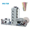 DP-P-320 sticker paper straw flexo printing press machine