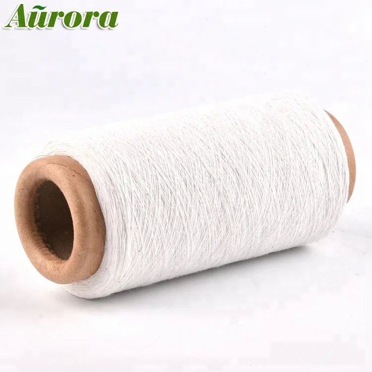 China manufacture4s 6s 8s regenerated cotton polyester mixed OE weaving yarn for rugs manufacture