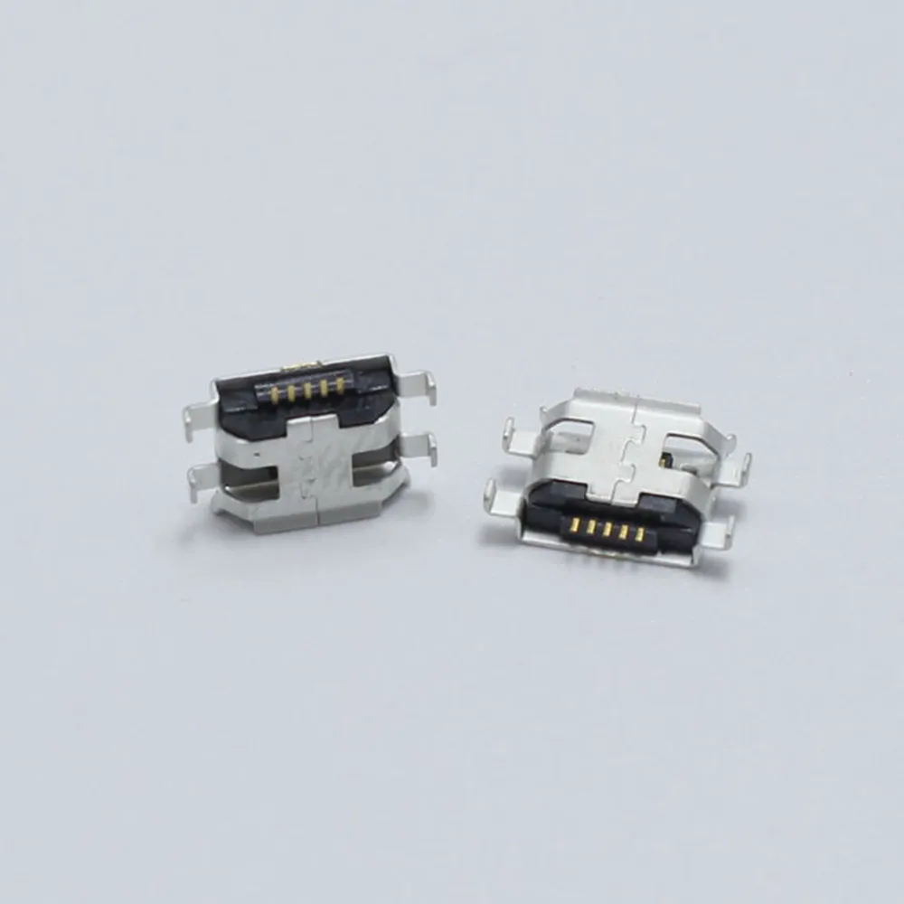 micro usb 5pin b type female connector for mobile phone micro