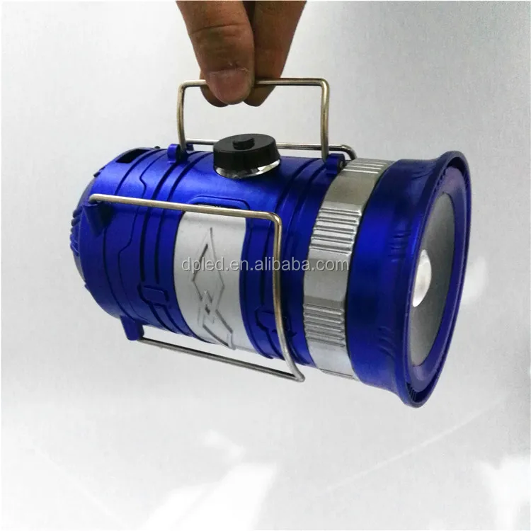 Telescopic camping lantern lamp with zoom torch light 3589