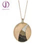 Jingjing wholesale 925 sterling silver sand blast gold color plated pendant