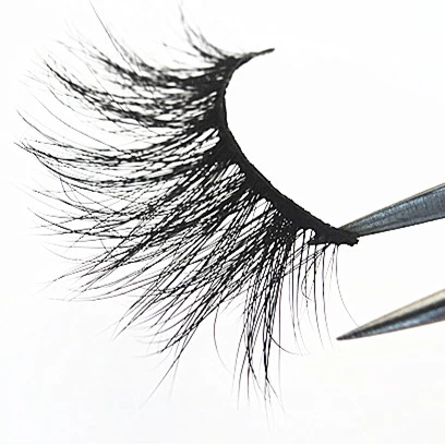 

Chinese support 3d 5d false eyelashes individual 25mm lashes, Black