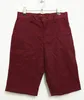 100% cotton high quality regular fit solid color white black red blue pink army green brown chino shorts for men