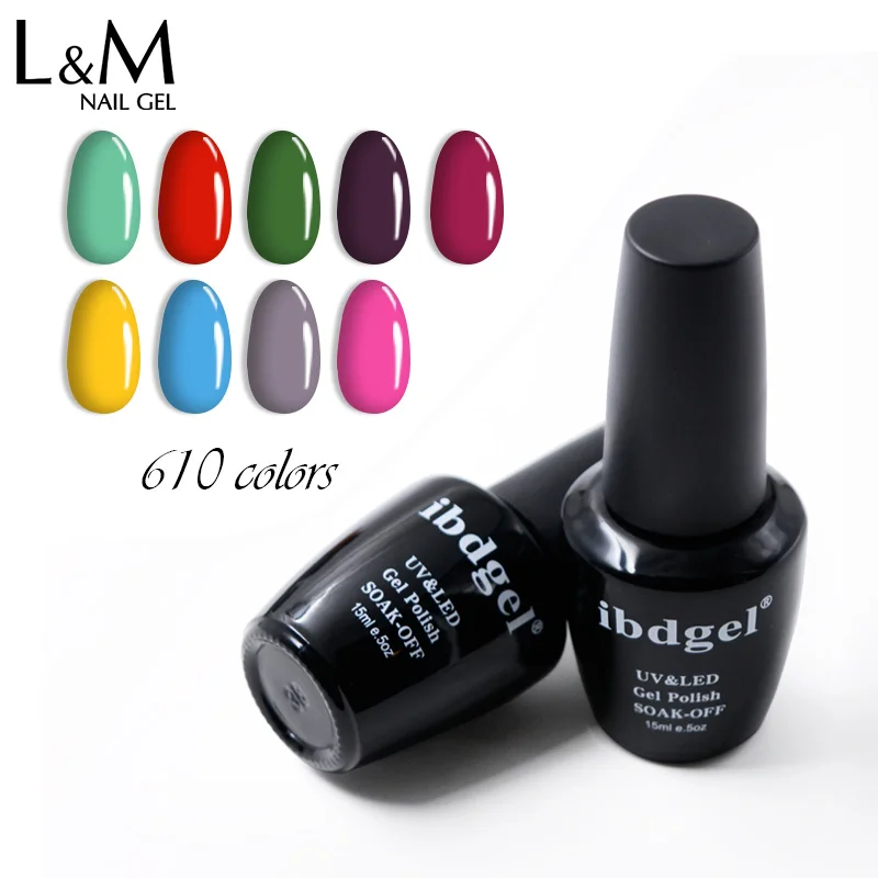 

Long Lasting Nail Polish UV Gel 15ml Bottle Soak off Gel Polish for Nail Beauty