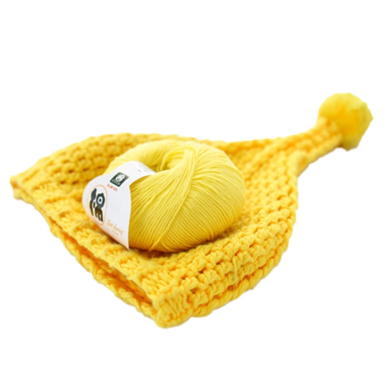 
Free sample wholesale 50g 100% cotton yarn knitting price 