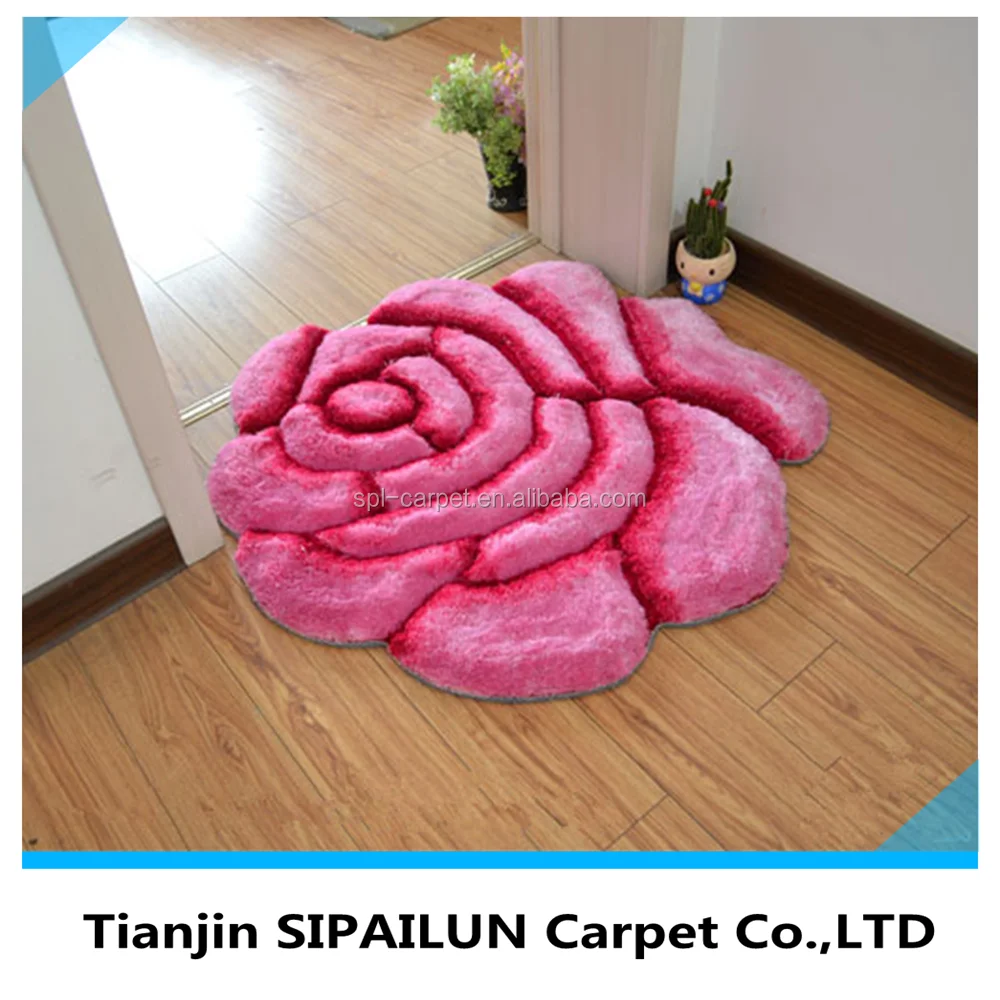 Paars rose vormige goedkope vloerkleed/tapijt op lowes prijs ...