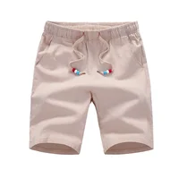 

2019 Summer New Men's Cotton Shorts Stretch Casual Short Pants