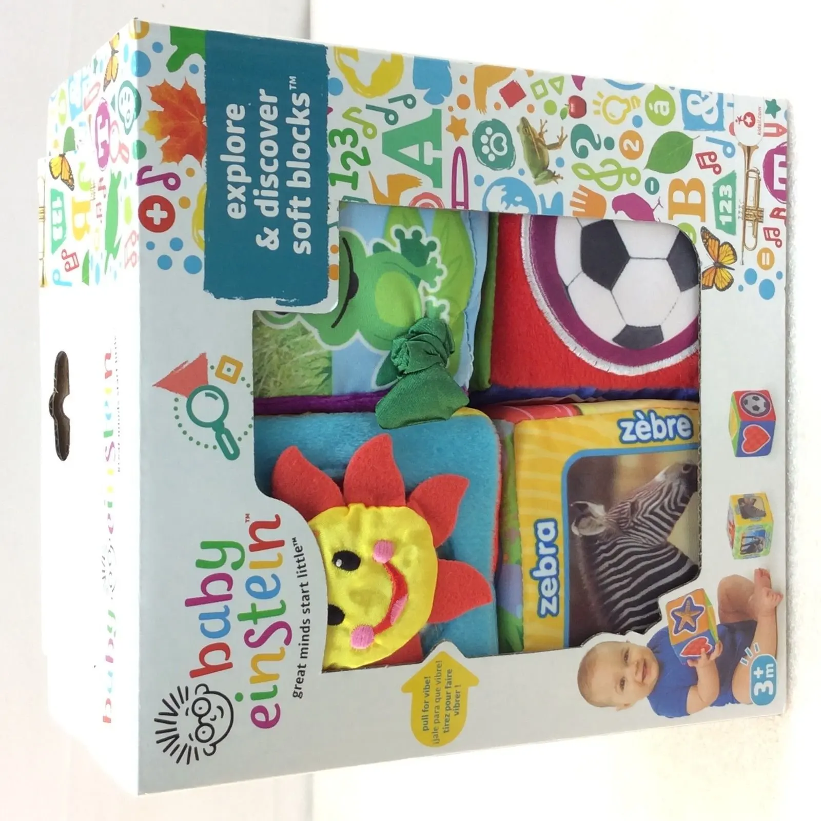 baby einstein explore & discover soft blocks toys