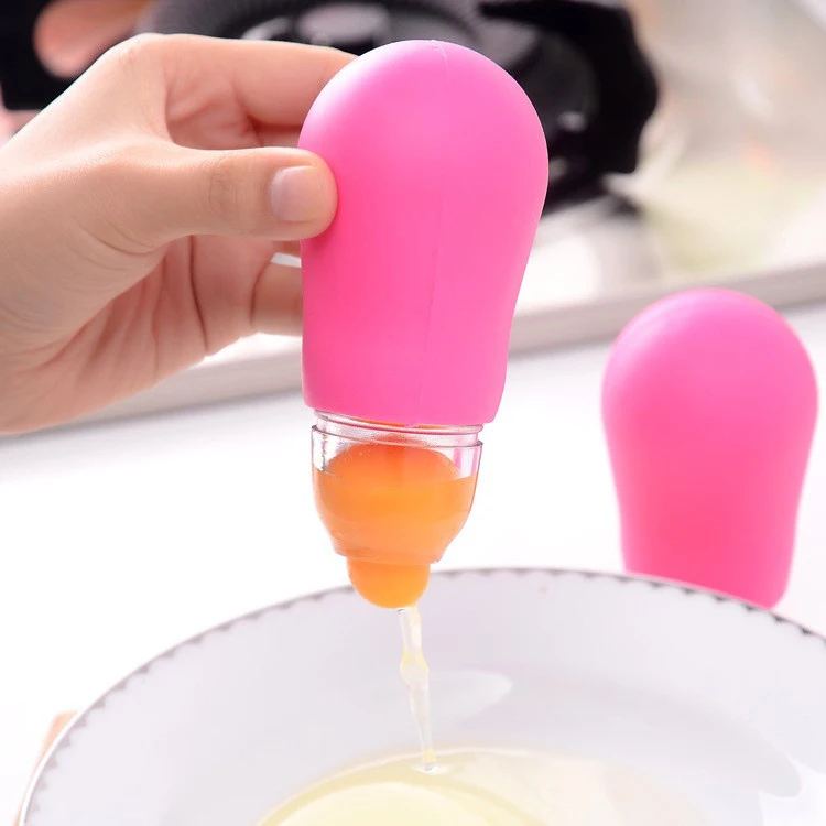 
Silicone Yolk Out Egg Separator and Egg tools 