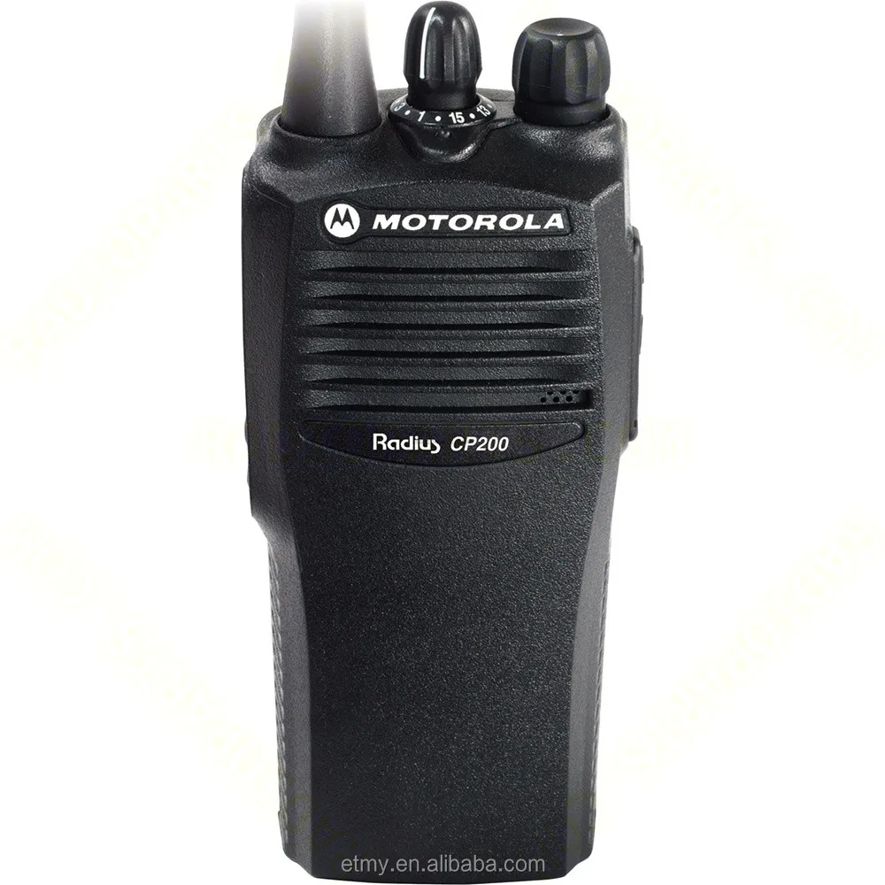 Motorola Walkie Talkie Cp200 Portable Hotel Security 2 Way Radio Good