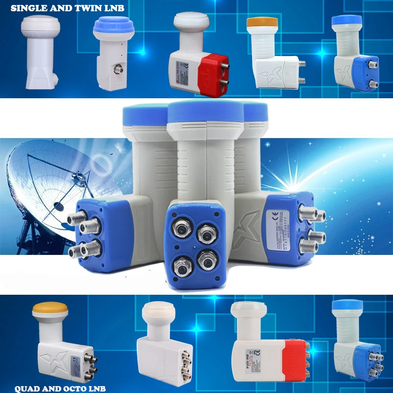 Quad LNB - High Performance Digital Satellite Receiver