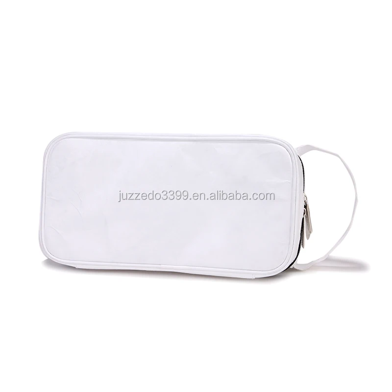 product-750-750 Fashion lightweight Water Resistant tyvek paper cosmetic bag Custom eco friendly waterproof tyvek toiletry bag for men