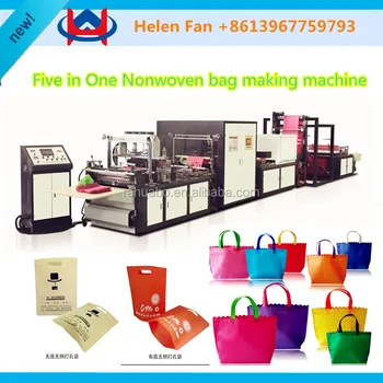 non woven bags machine cost