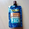 liquid chocolate tube shape spout pouch