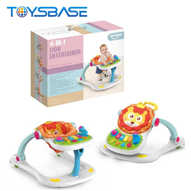 Baby Toys Kids Educational Inflatable Rings Baby Walker 4 In 1 Musical