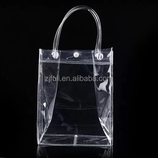 Clear Vinyl Pvc Zipper Bags With Handles Clear Vinyl Pvc Zipper Bags With Handles Plastic Handle Bag Product On