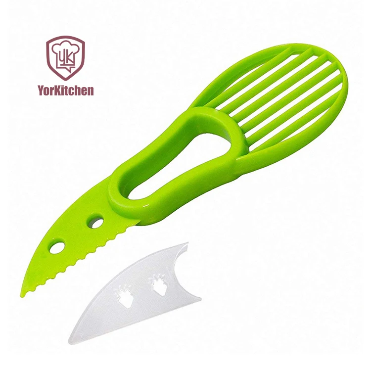 

Avocado Pitter Multi-functional Avocado Peeler Cutter, Green