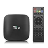Factory Rockchip RK3229 Quad-core 2GB+16GB smart Android tv box TX2 R2 Android 6.0 HD TV Box 2.4G Wifi BT2.1 streaming tv
