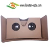 Google Cardboard V2 with Headstrap 2 Pack Fully Assembled Compatible with Android and iPhone Up to 6inch for watch videos