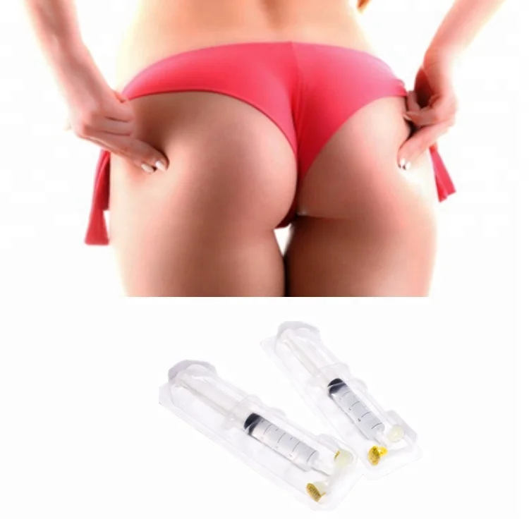 

long lasting butt dermal fillers injectable hyaluronic acid gel hydrogel buttock injection, Transparent