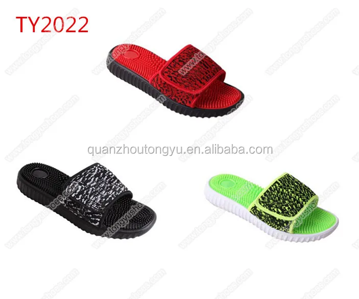 latest mould popular men slides sandals, nude wholesale fashion men slide beach sandals, men casual massage slides flops sandals