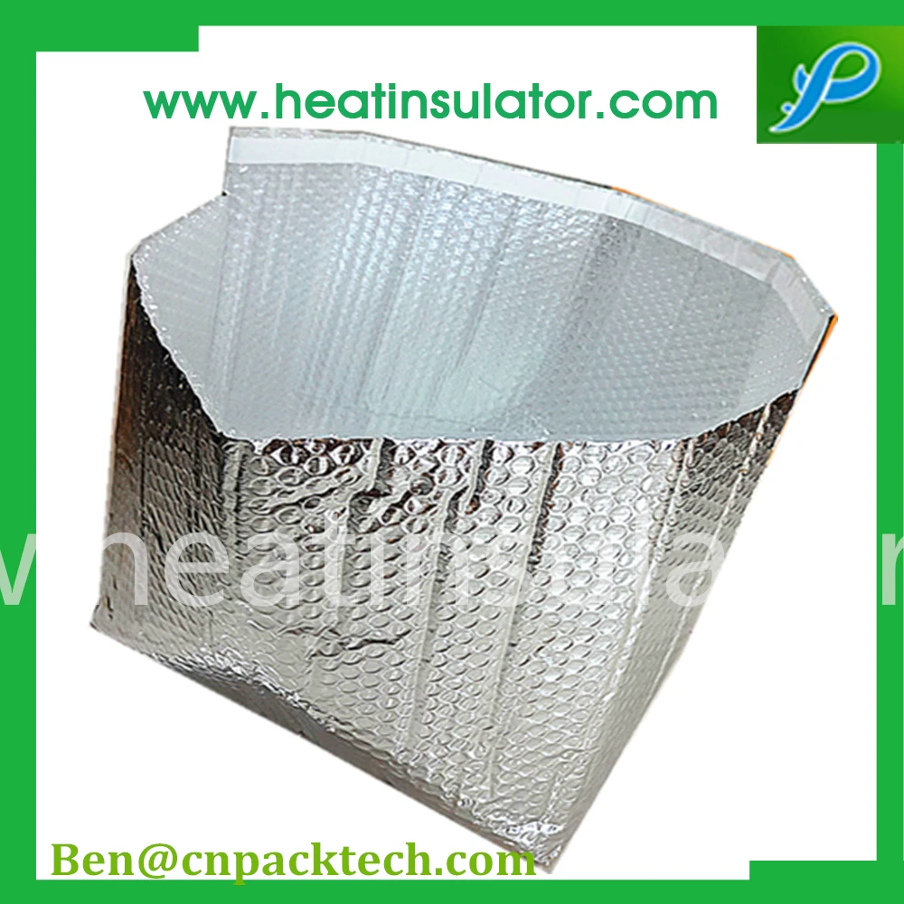Reflective Metalized Film Insulated Thermal Box Liners