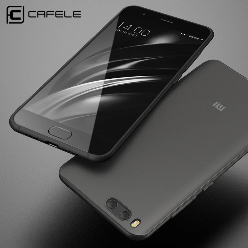 CAFELE ultra thin slim tpu granules mobile phone case matte tpu cell phone back cover for mi6X  xiaomi a2