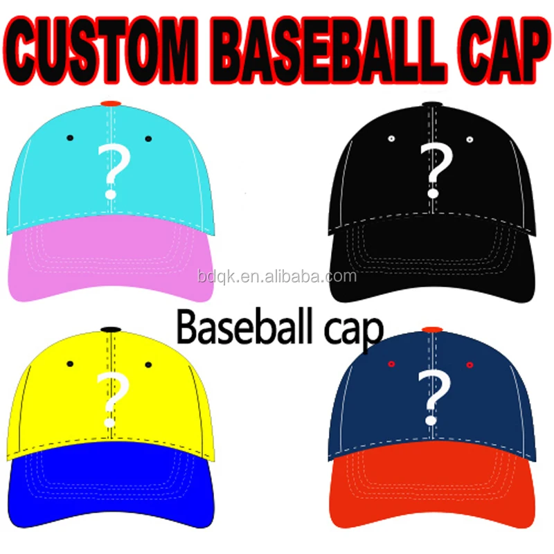 

Custom Baseball Cap 3D Embroidery 6 Panels Cotton Adjustable Cap