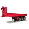 CLW High quality 3 axle rear dump trailer hydraulic 40Ton tipping trailer on sale