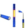 3W Aluminium Flexible Pick up Tool COB LED Hook Extendable Magnet LED Flashlight