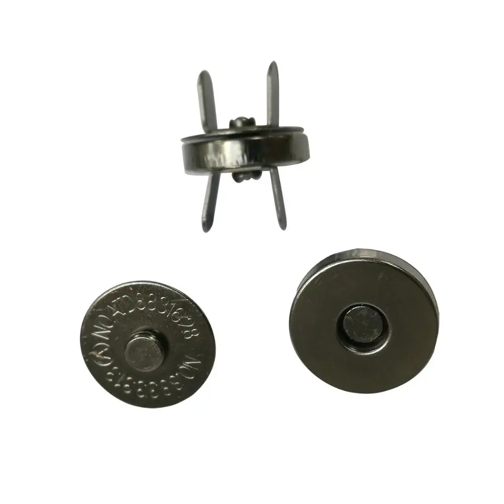 
Metal fitting strong magnet ultra thin snap magnetic button 