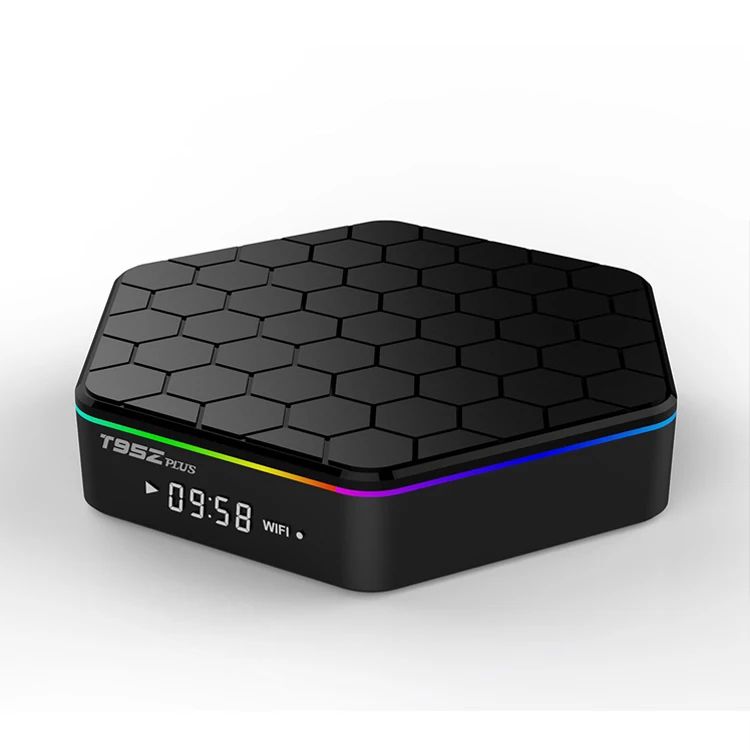 

T95Z Plus Android TV Box 3GB RAM/32GB ROM Android 7.1 Octa Core Amlogic S912 TV Box with 4K Dual Band WiFi 2.4G 5G