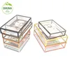 gifts for guests / cosmetics and make up home storage & organization linen picture album 5*7 4*6 photo USB wedding box
