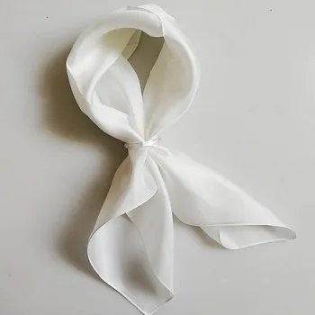white silk scarf for dyeing