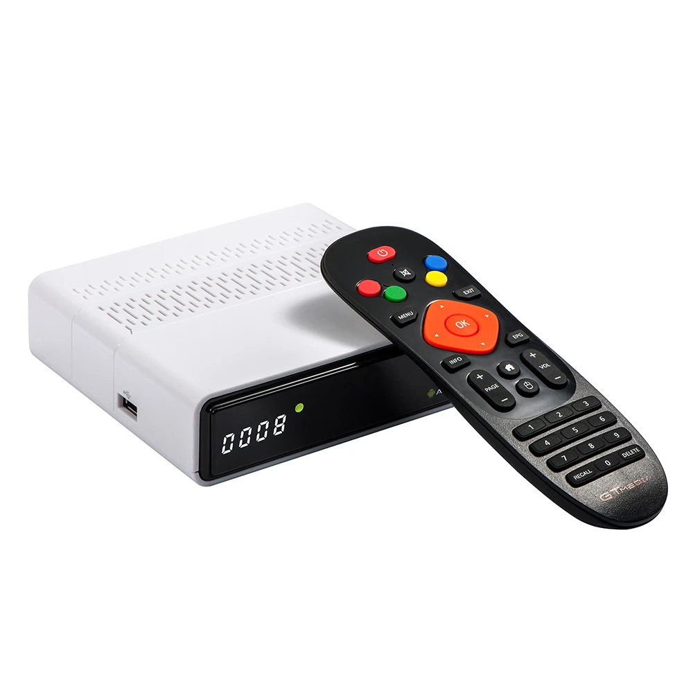 

DVB-S2 GTMedia GTS Android TV BOX HD Satellite Receiver Free to Air Decoder Support BT 4.0