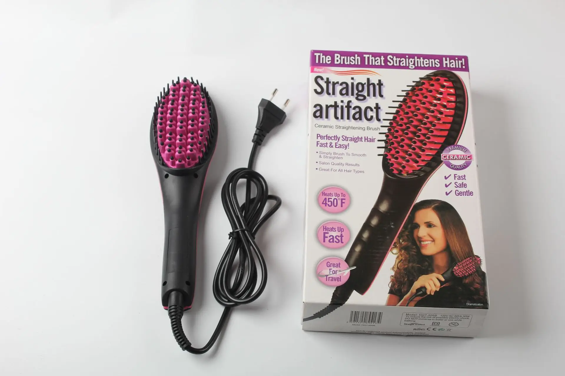 As Seen On Tv Magic Hair Straightener Brush - Buy Hair Straightener Brush  Product on 