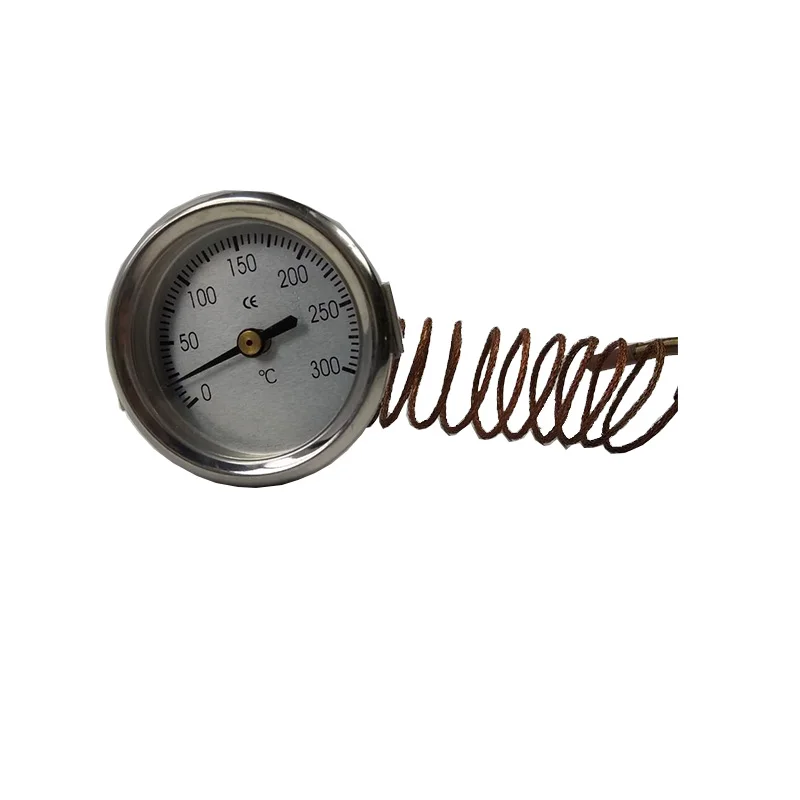 oven thermometer with capillary tube industrial usage capillary thermometer water heater thermometer