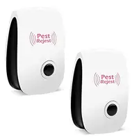 

Pest Repeller Ultrasonic Pest Control Repellent Reject Plug In for Insects, Spiders, Mice, Roaches, Bugs, Fleas, Ants and Mosqui