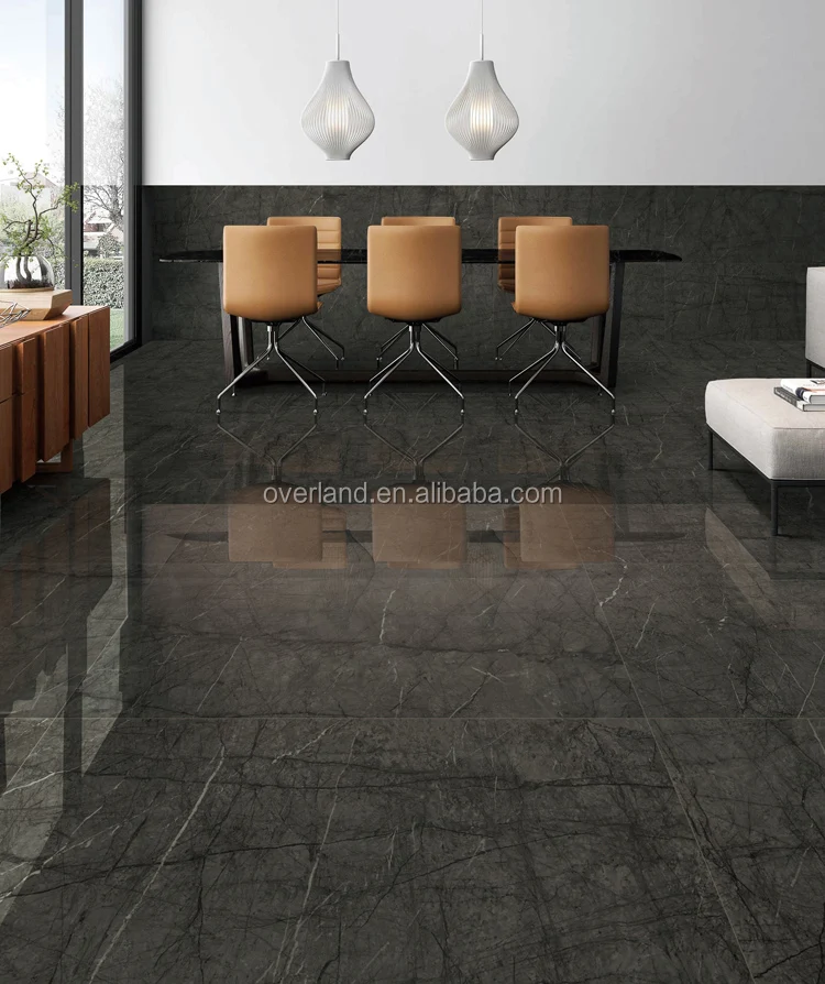 Large Format tiles Gray Porcelain Glazed Floor Tiles