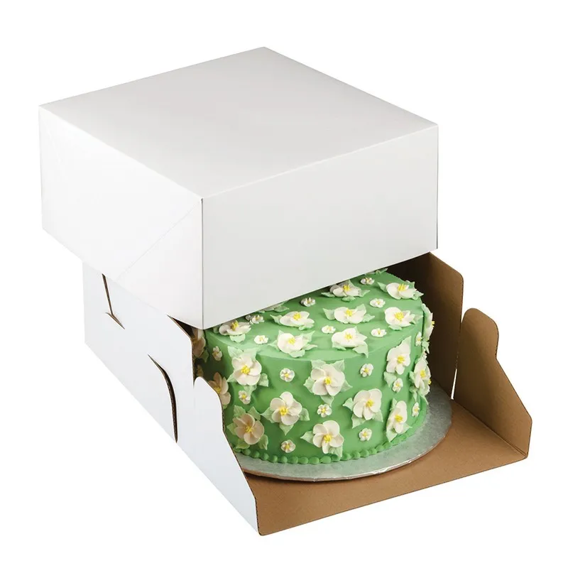 Factory High Quality Customized Paper Cake Box Cheap Folded Paper Box
