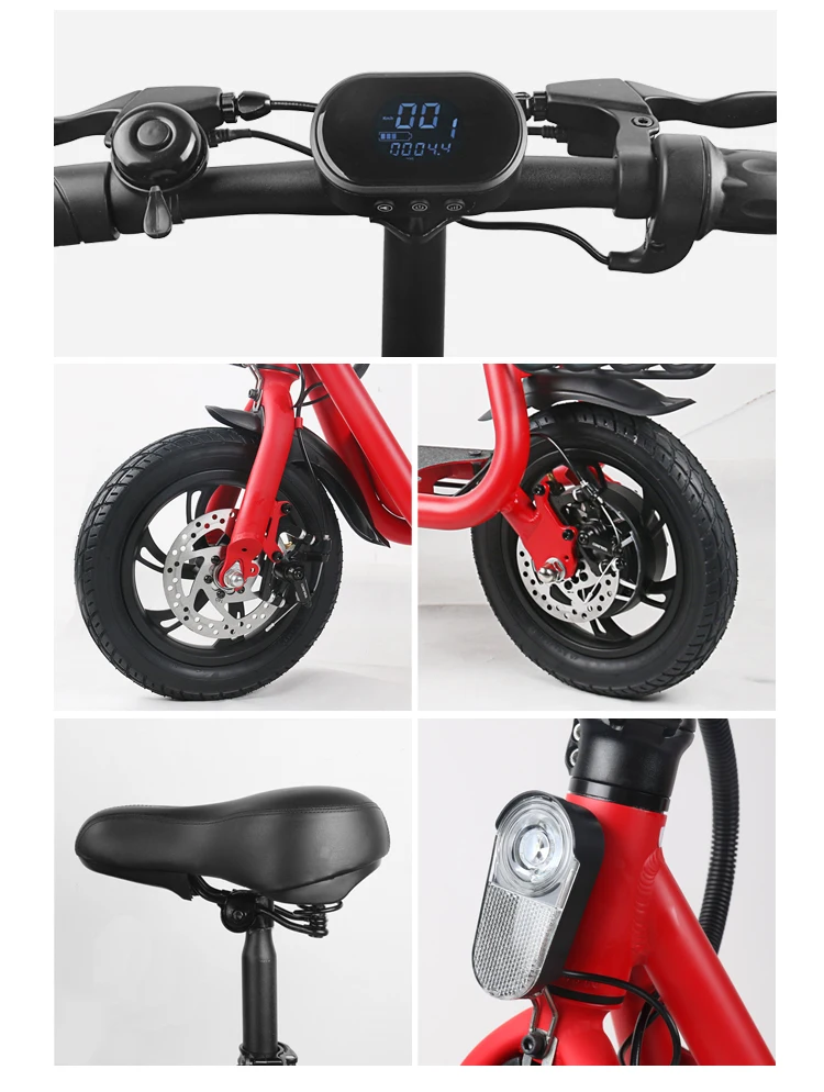 Wholesale Adult 12inch Electric Bike Parentchild Electric Scooter With