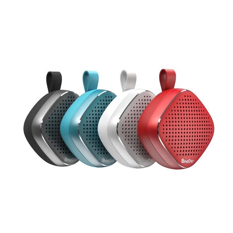 

Factory Price OEM ODM Portable Mini OneDer V11 Bluetooth Wireless Speaker with Handfree TWS, Blue/black/red/white
