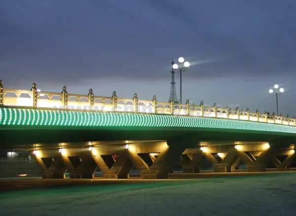 
outdoor usage programable led point light pixel source bridge lighting IP68 