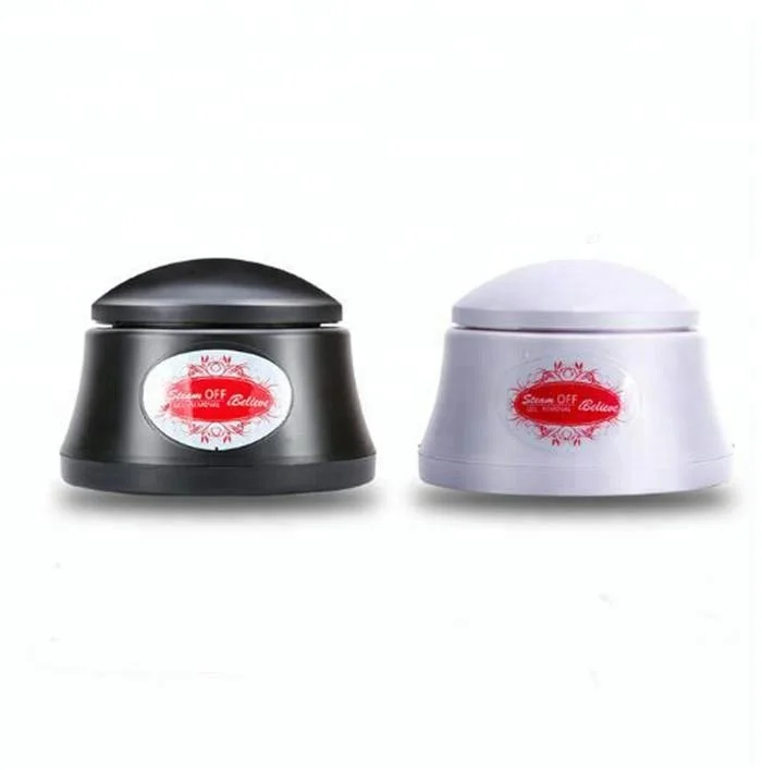 

2018 new fashion steam off gel nail polish remover machine, Black;white