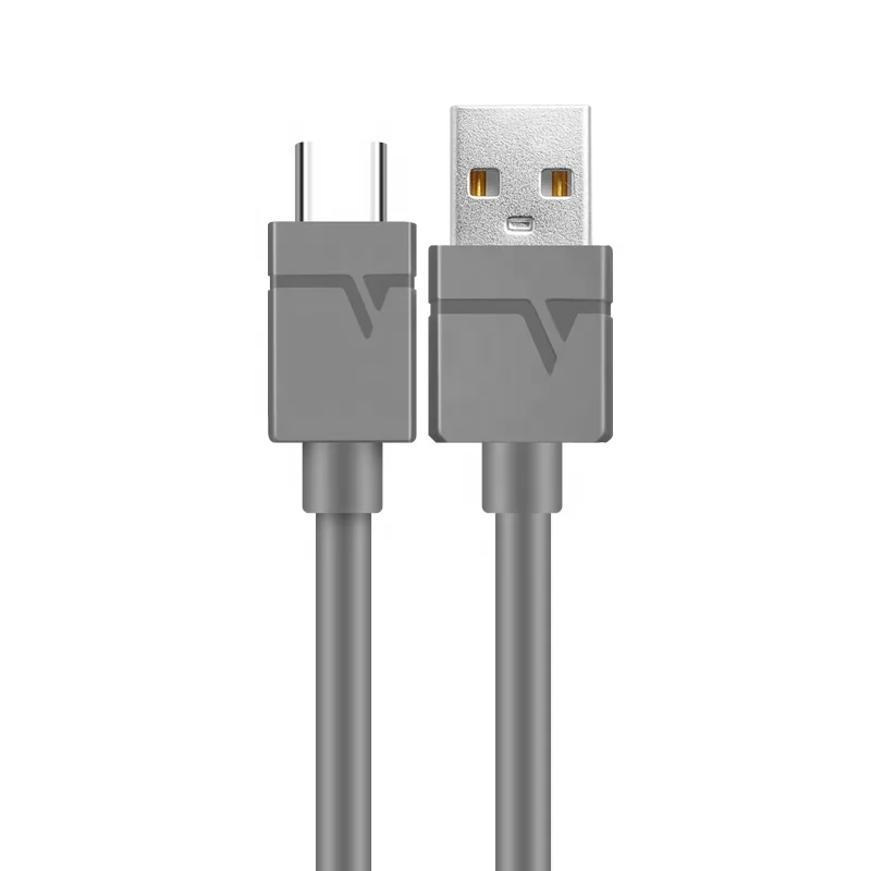 

cantell stock cheap price 2A android micro usb cable USB C charger cable USB Type c fast charging cable, Grey