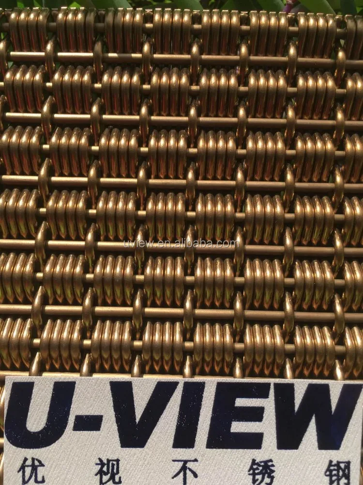 
Plain woven decorative metal net for christmas decorations 