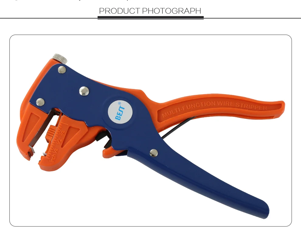 BST-318 Stripping pliers Cable wire Stripping, Cutting and Crimping Pliers