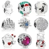 New wholesale bead bracelet fashion fit pandoras charms 925 sterling silver beads for jewelry making