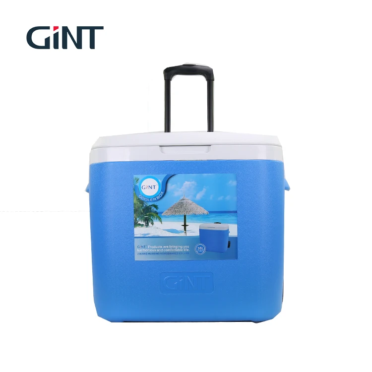 

competitive price cooler box with wheels fish cooling box for traveling, Customized color
