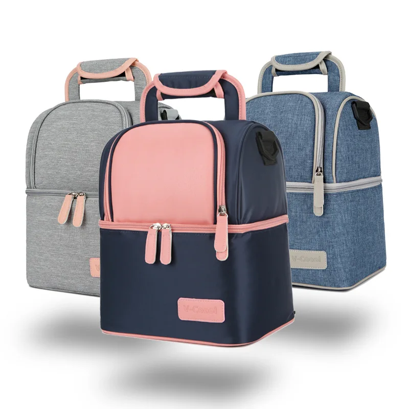 

Insulated Cooler Bag Thermal Lunch Box Picnic Food Storage backpack Mother maternity milk storage bag baby breast-feeding